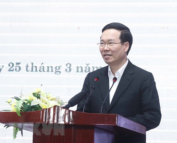 Chu tich nuoc: Cuu can bo Doan truyen cam hung ve tinh than cong hien hinh anh