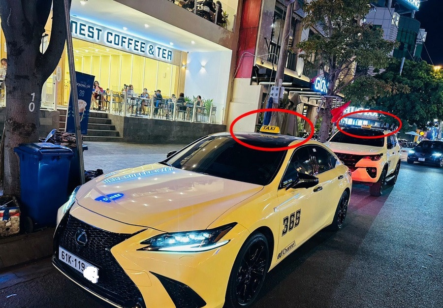 Hang loat xe hang sang gan mao taxi dieu pho gay phan cam o Binh Duong hinh anh