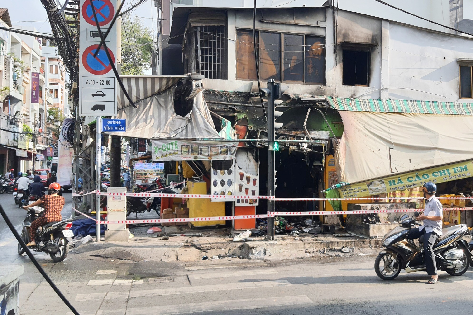 chay quan tra sua anh 1