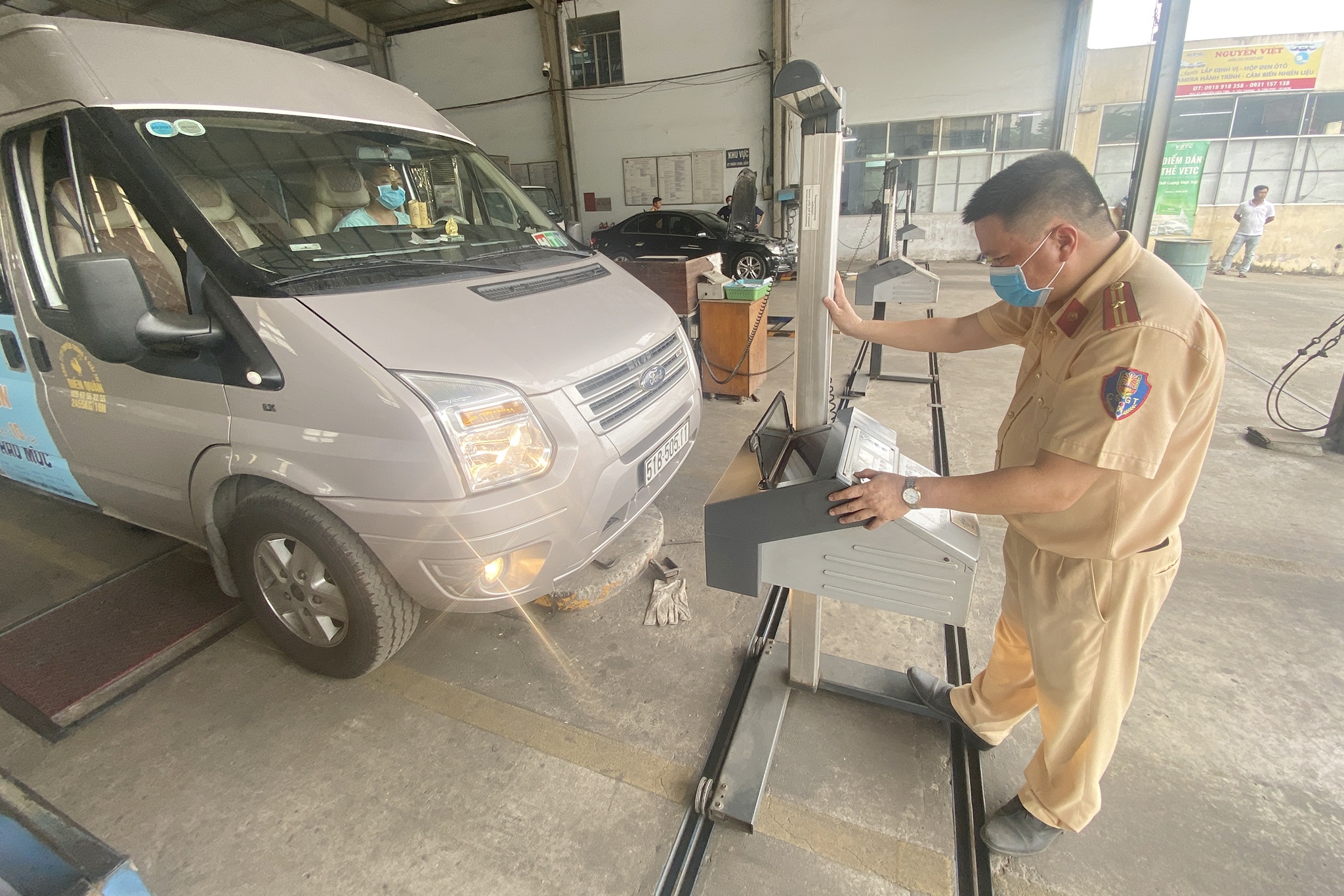 So GTVT TP.HCM chi ra 2 khiem khuyet tren ung dung cua Cuc Dang kiem hinh anh