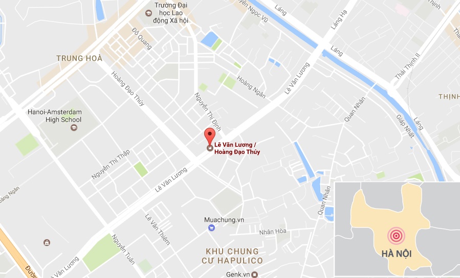 Xe biển xanh xuýt đâm xe máy ảnh 1 Xe bien xanh xuyt dam xe may anh 1