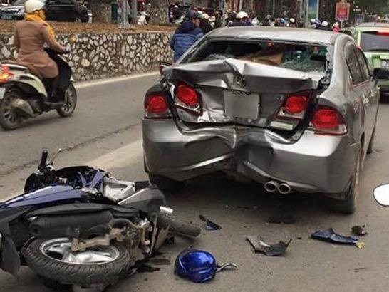 Xe may dam bien dang oto Honda Civic hinh anh