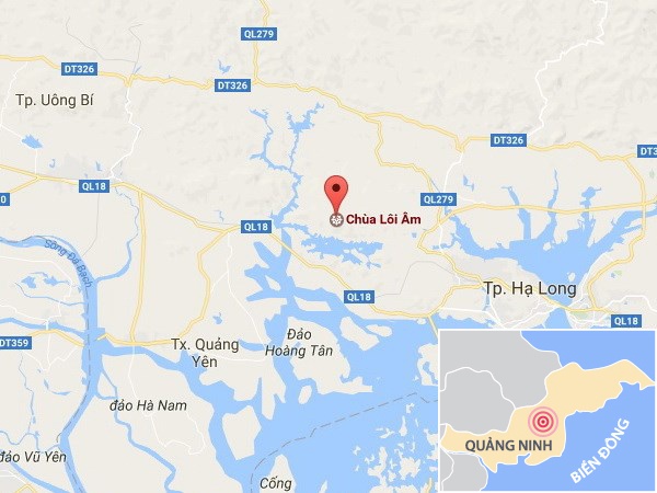 Chay o rung keo Quang Ninh anh 2