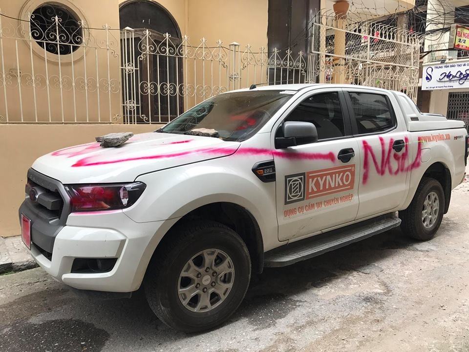 Do trong ngach, Ford Ranger bi ve son do quanh xe hinh anh