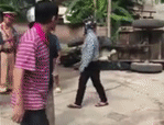 CSGT noi ve nghi van duoi cong nong khien tai xe tu vong hinh anh