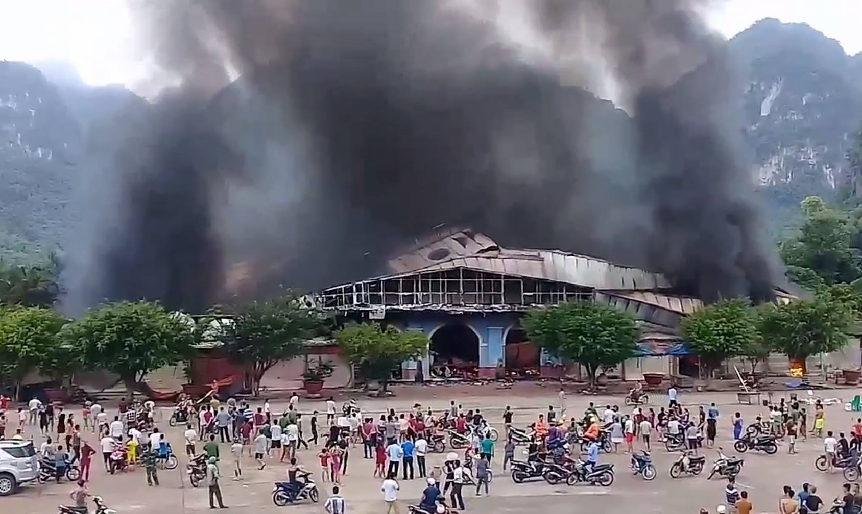 cháy chợ tân thanh ảnh 1 chay cho tan thanh anh 1