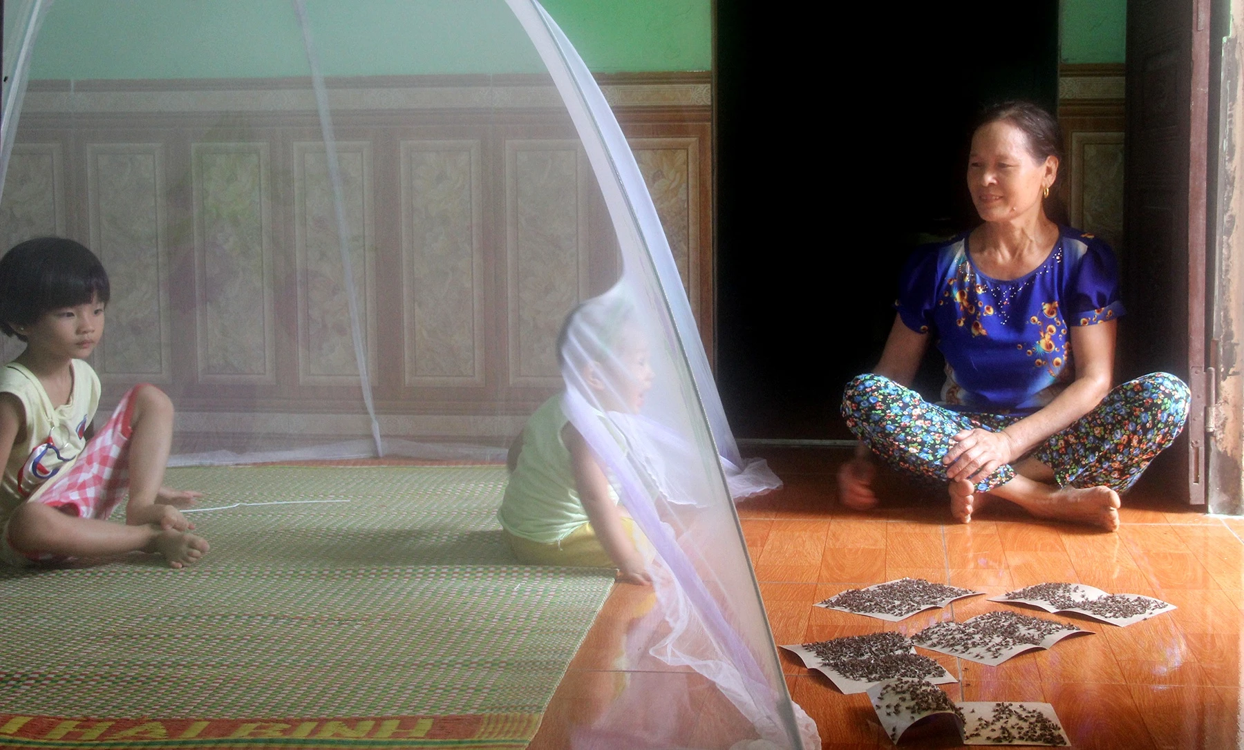 mang ruoi ra duong chan oto cho rac anh 9