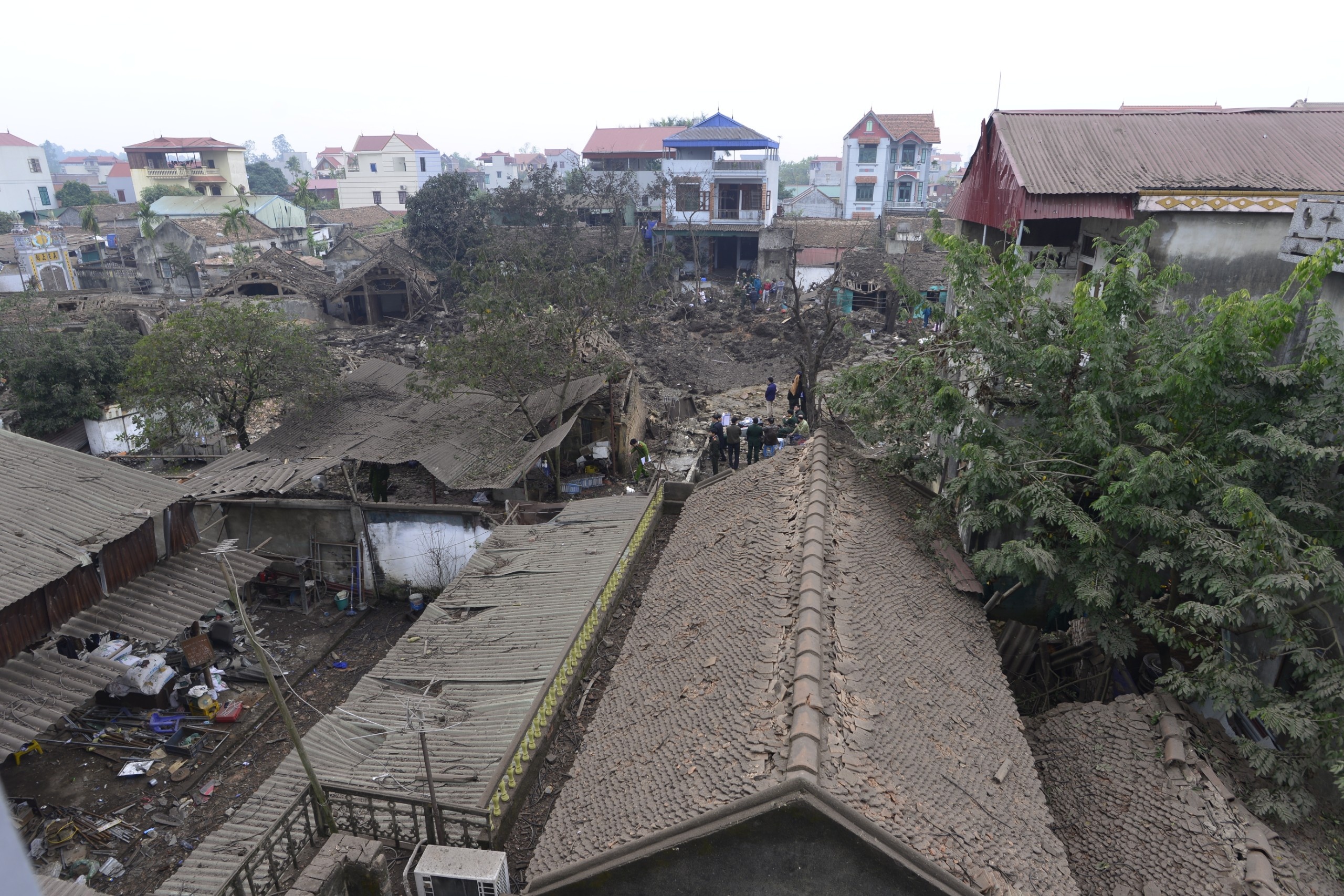 Nhan chung ke lai vu no tai Bac Ninh hinh anh