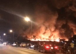 Chay lon tai kho phe lieu o Hai Duong hinh anh