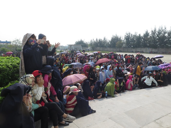 công nhân đình công ảnh 2 cong nhan dinh cong anh 2