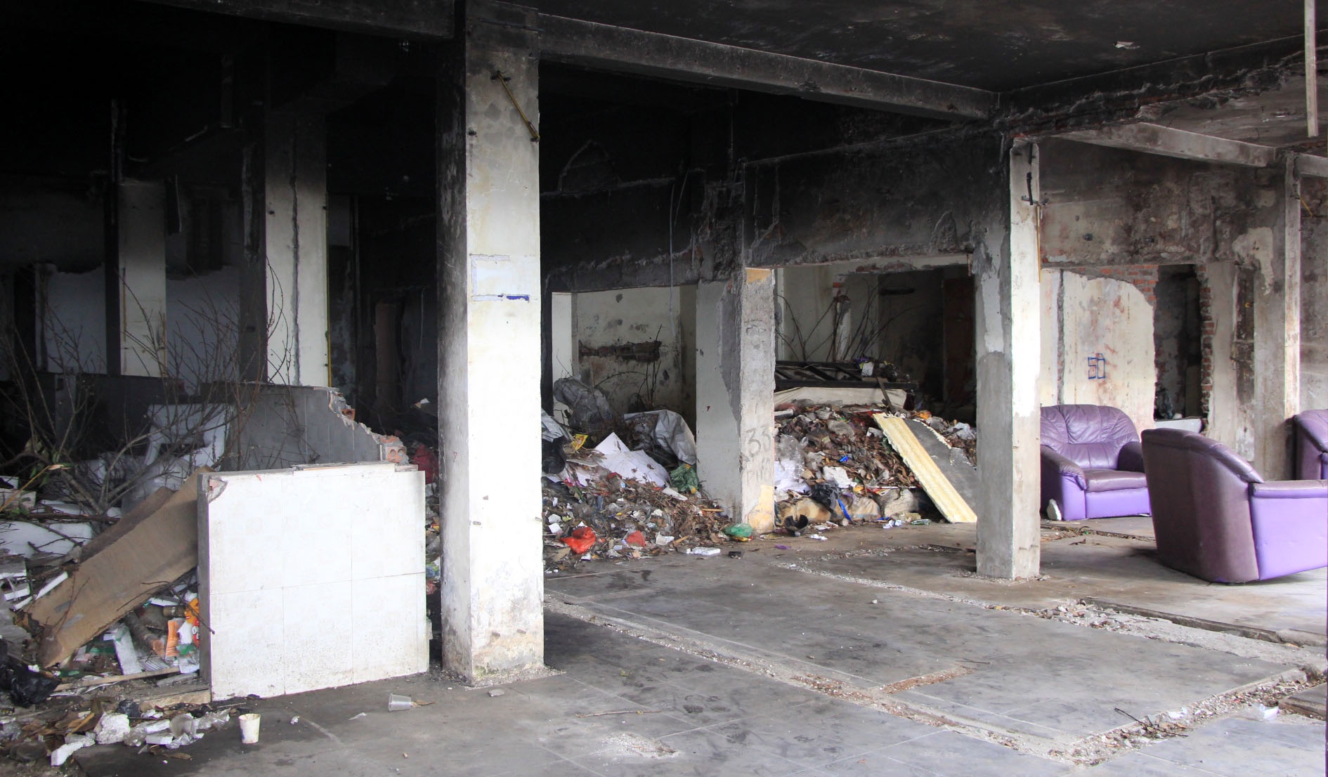 rac trong chung cu mat pho anh 12