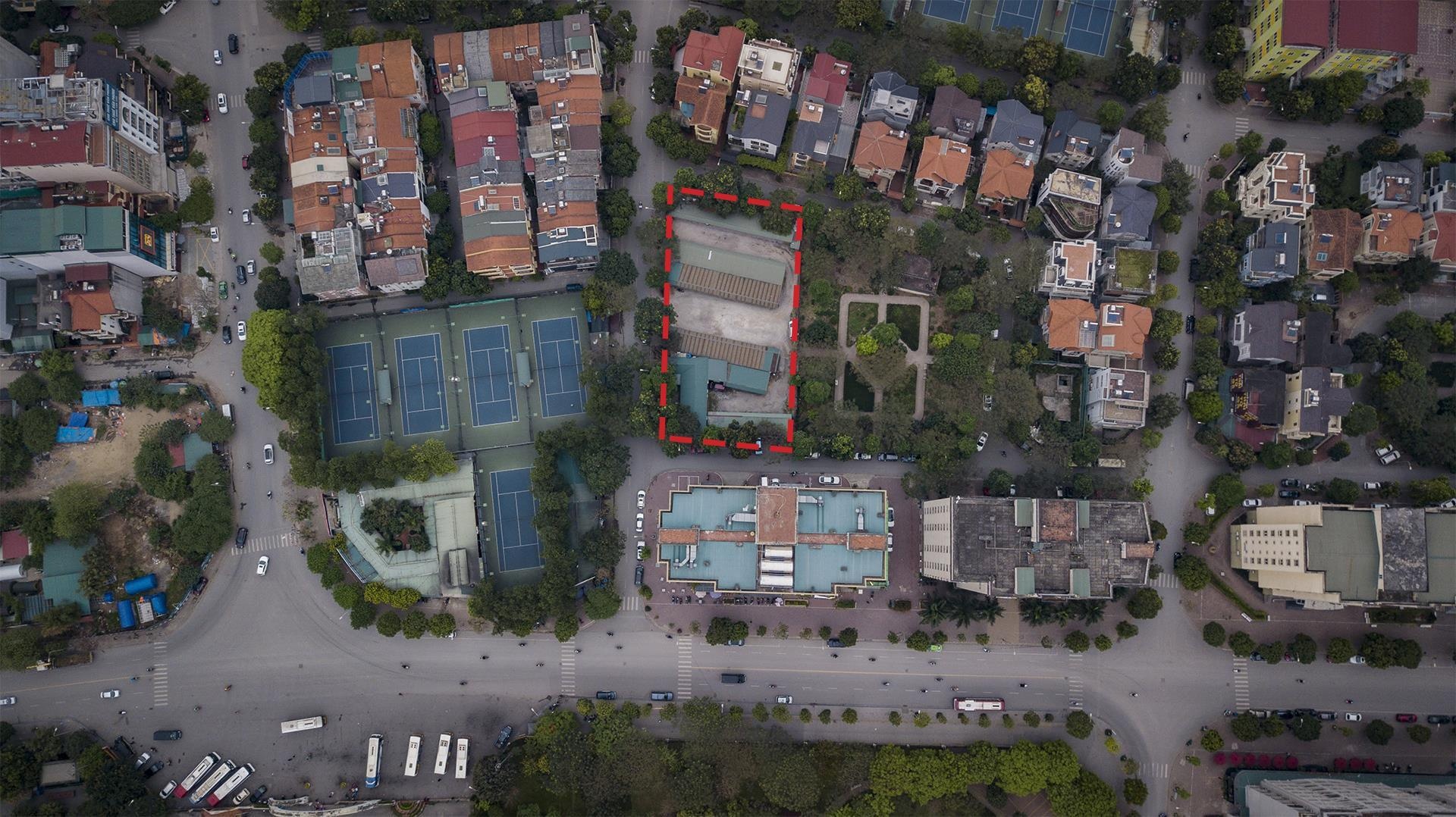 Quy hoach cong vien Cau Giay thanh bai do xe anh 2