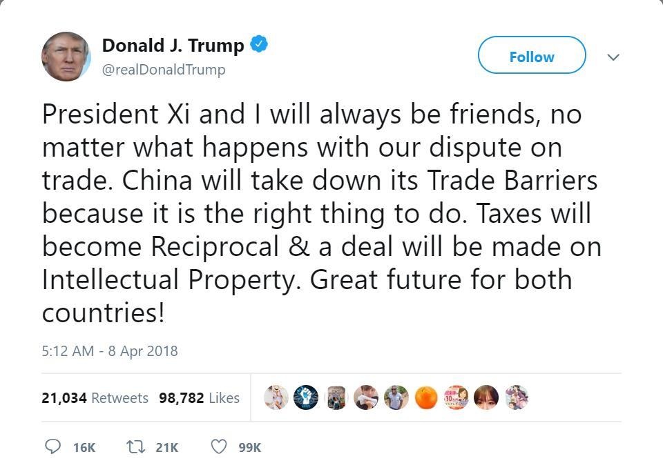 moi quan he Donald Trump va Tap Can Binh anh 5