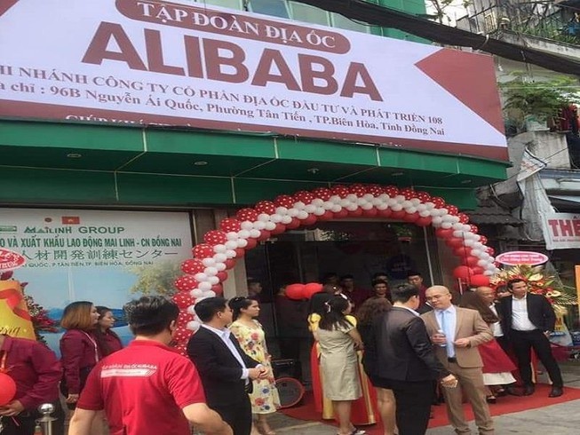 Van phong trai phep cua Alibaba o Bien Hoa bi xu phat 15 trieu dong hinh anh