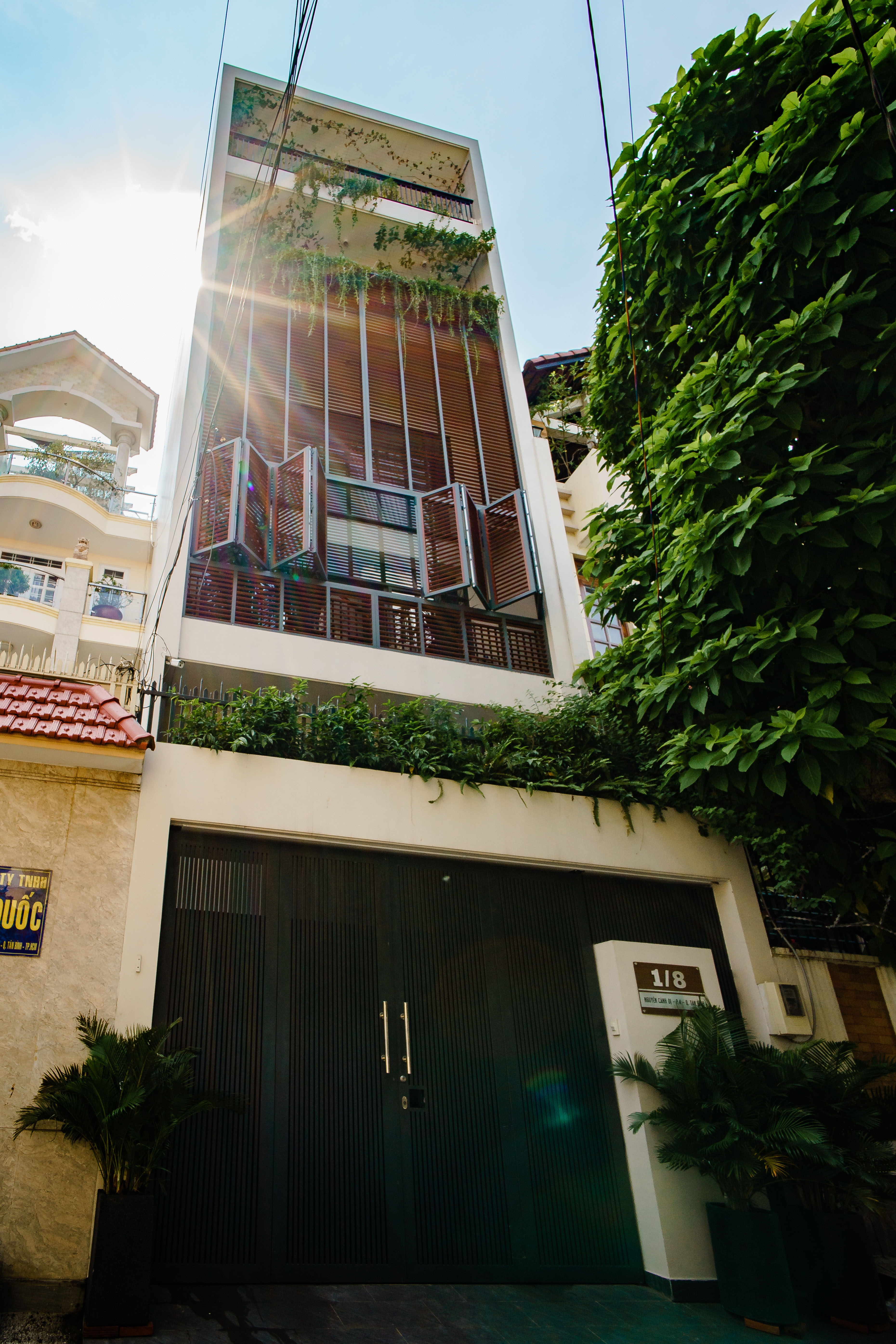 nhà phố hướng Tây ảnh 1 nha pho huong Tay anh 1