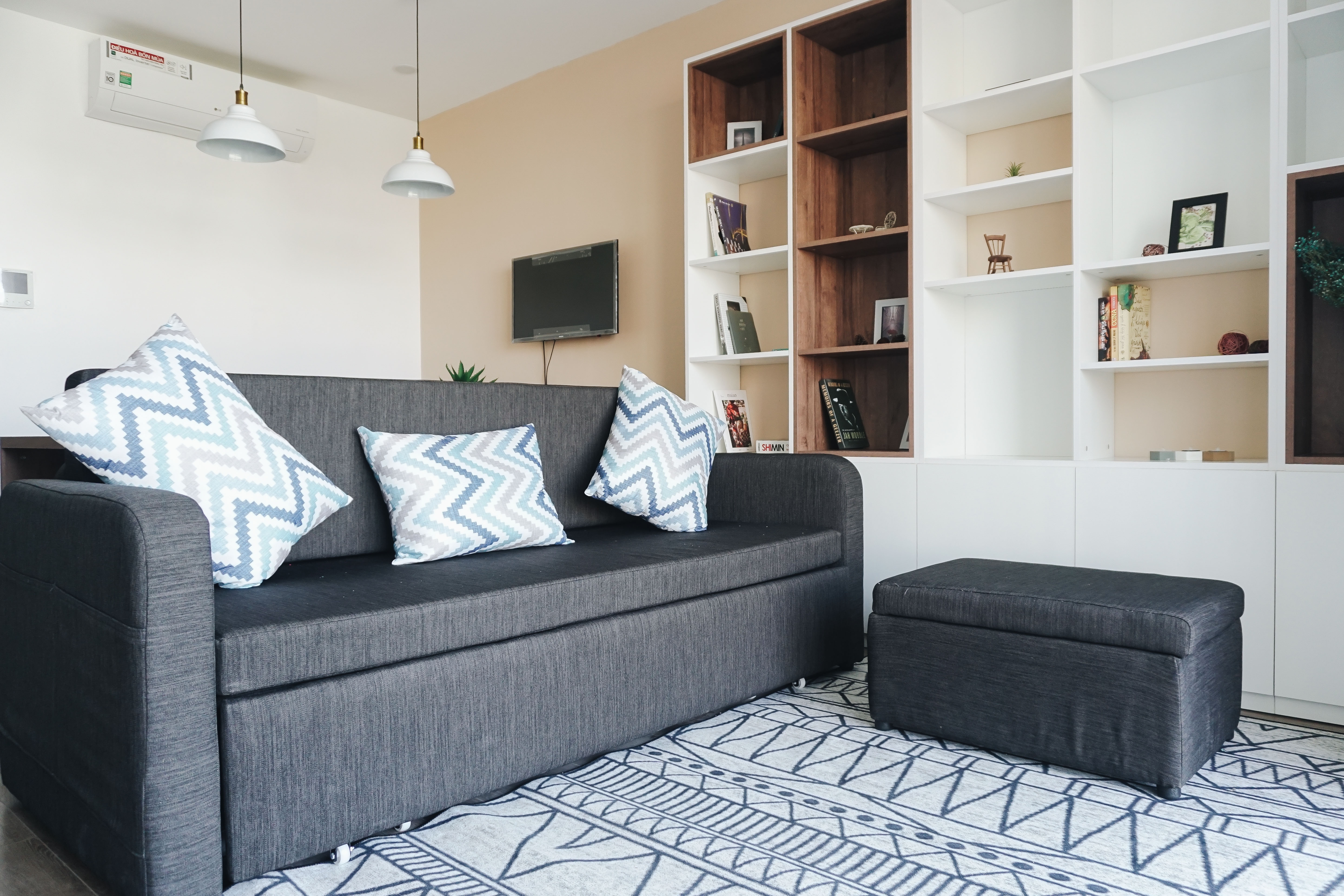 To am 35 m2 tien nghi cua co nang 23 tuoi hinh anh