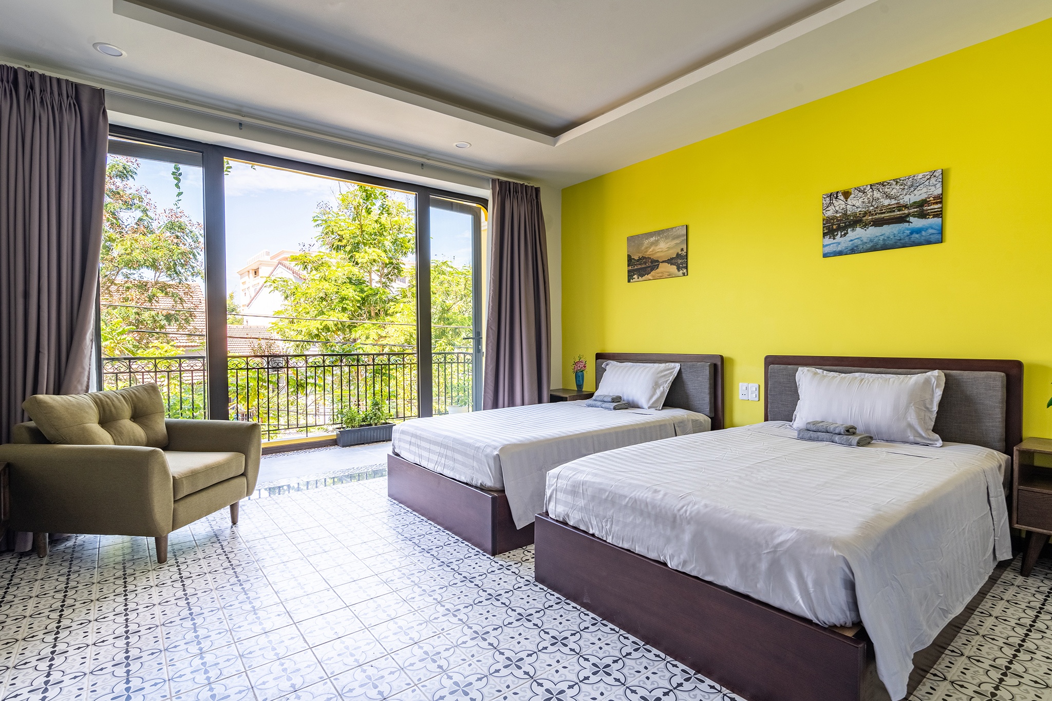 ngoi nha hoai co ket hop hien dai anh 7