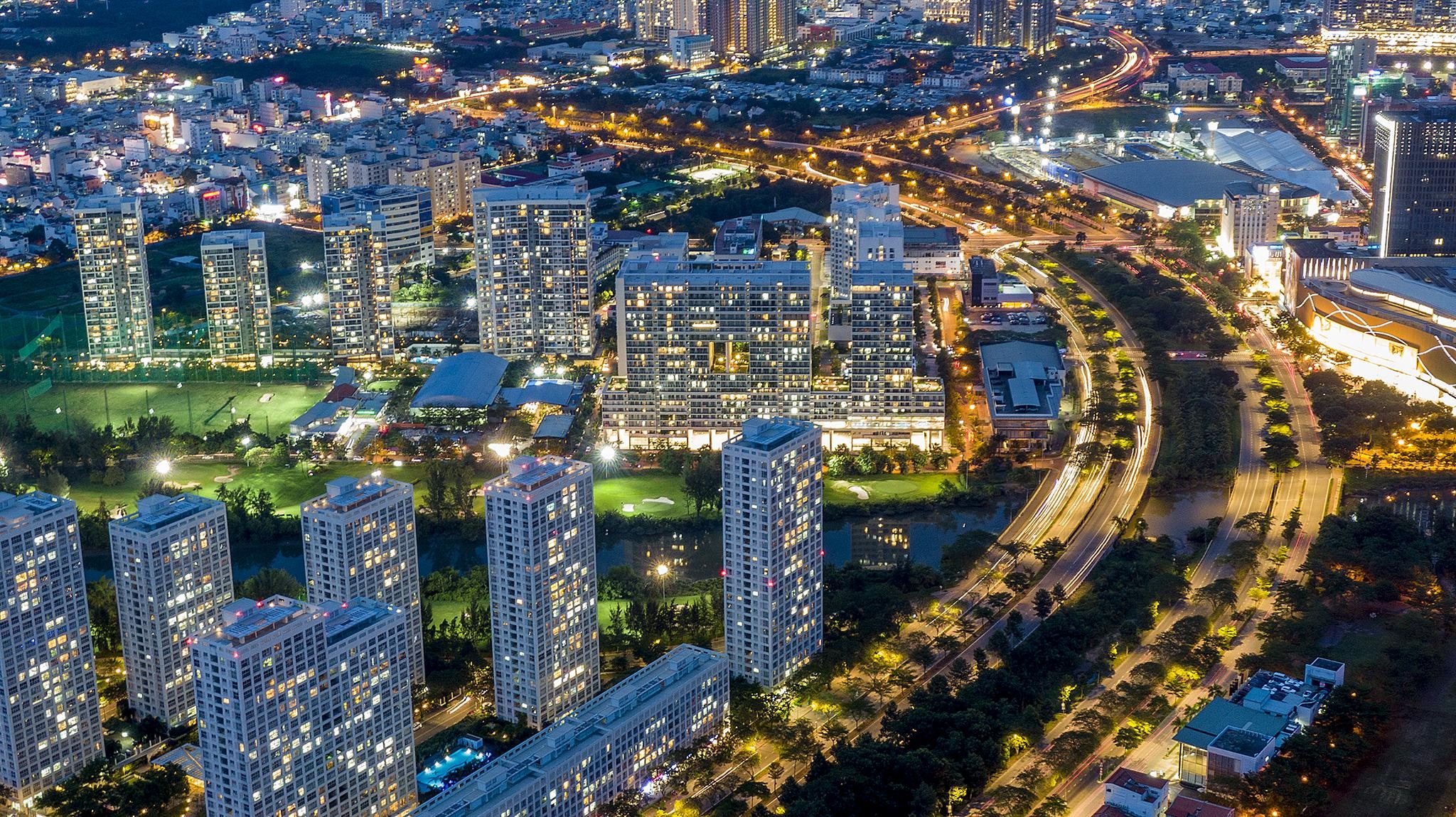 Dien mao khu Nam Sai Gon voi nhung du an nghin ty hinh anh