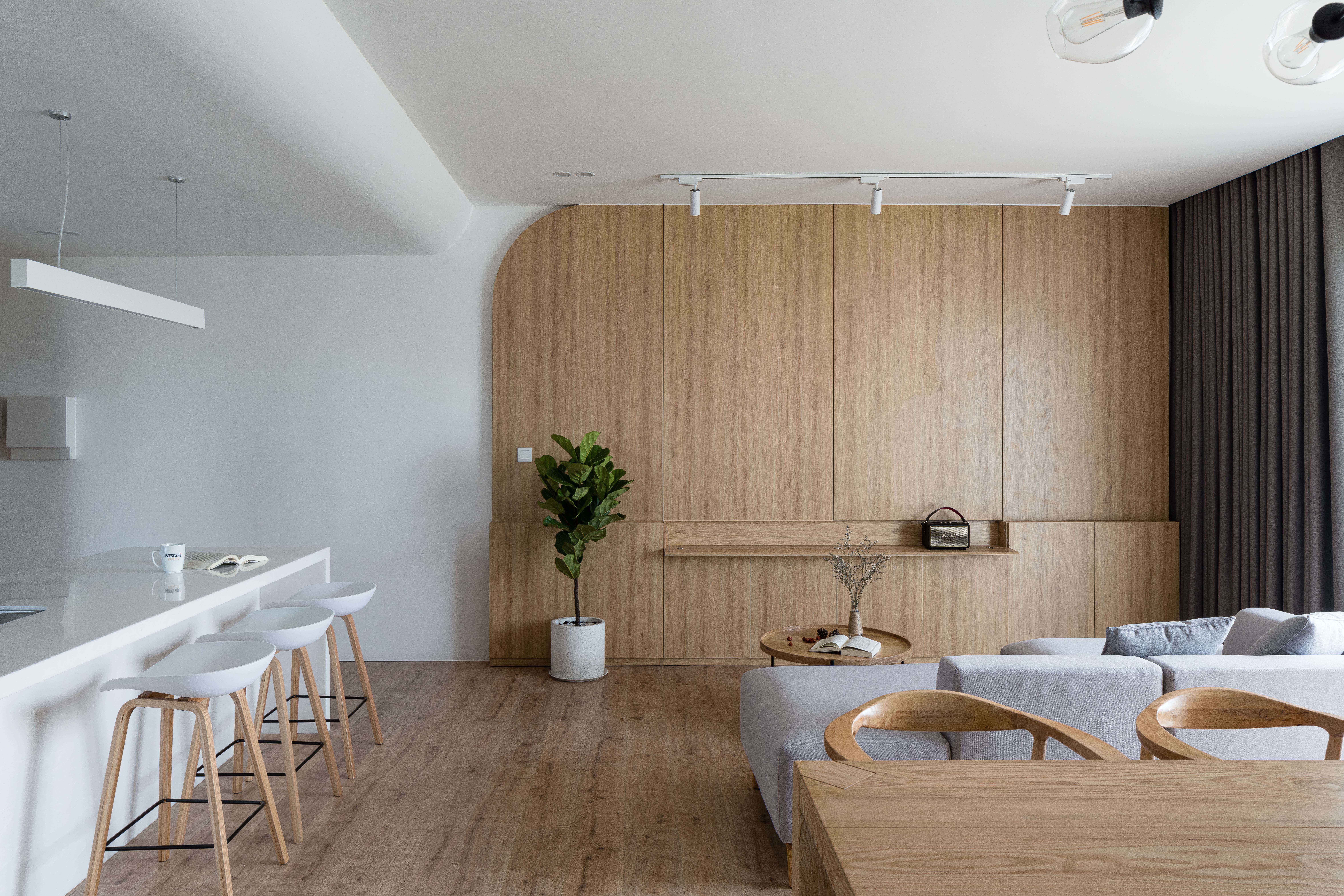 Can ho toi gian 120 m2 cua gia dinh tre 4 thanh vien hinh anh