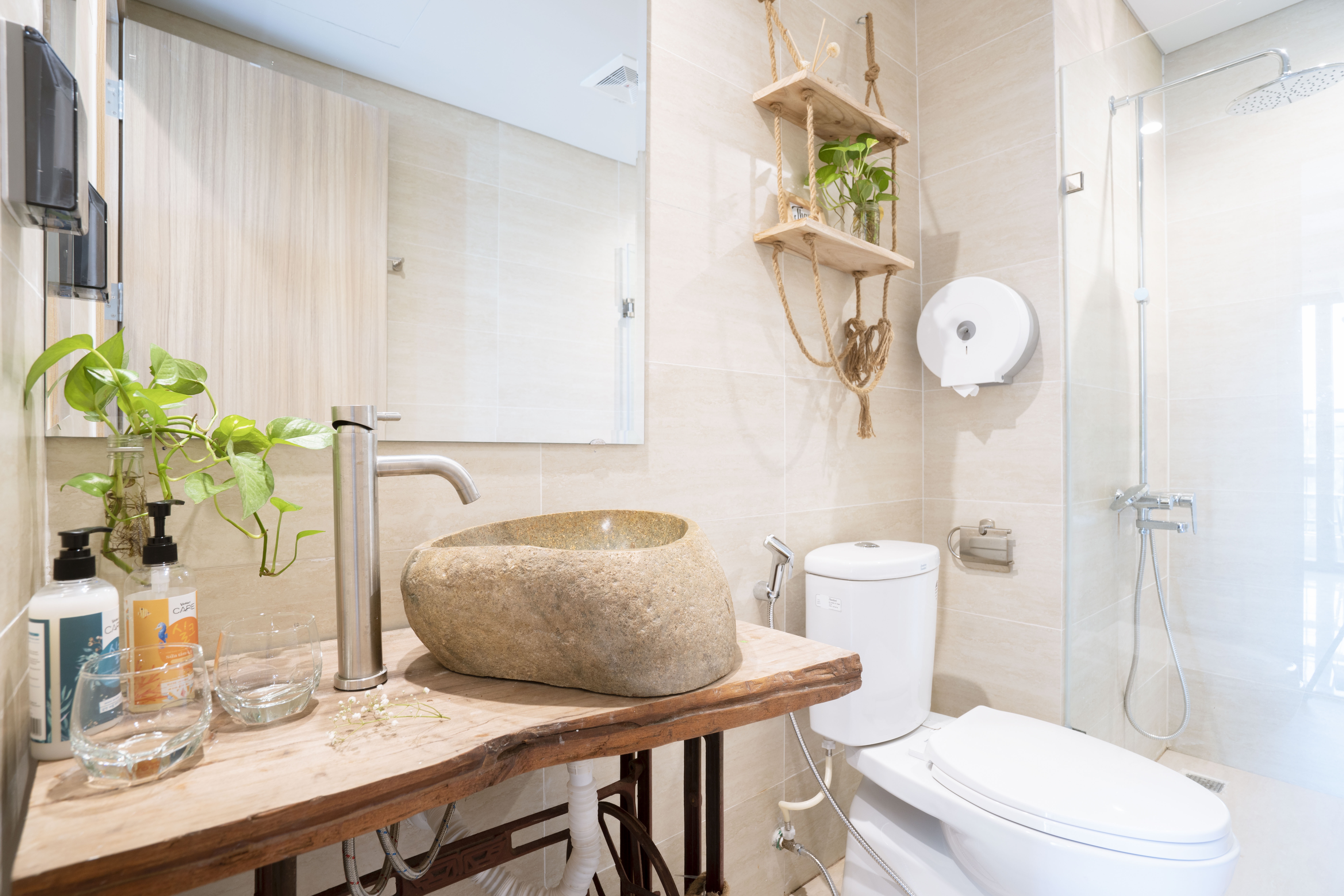 can ho phong cach rustic, anh 10