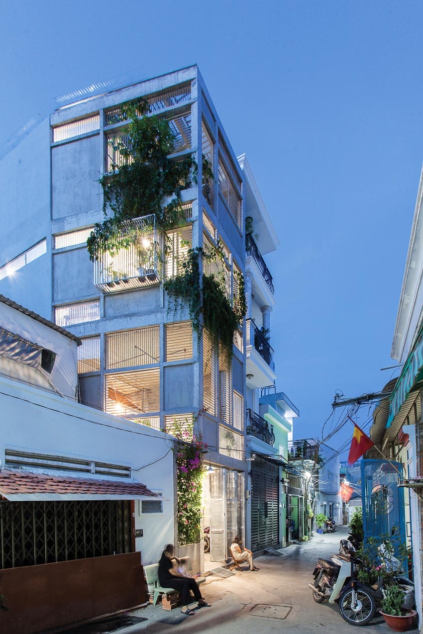 thiet ke nha trong hem nho anh 1