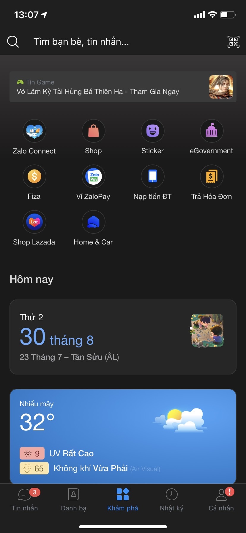 Nguoi dan TP.HCM 'di cho' tren Zalo anh 1