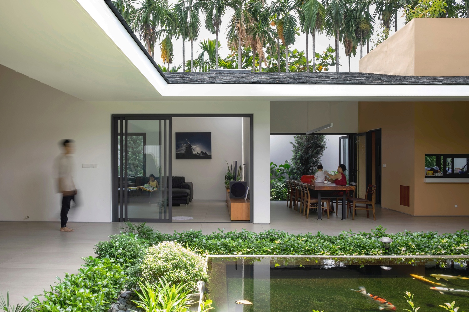 nha san vuon nhieu cay xanh TP.HCM anh 3