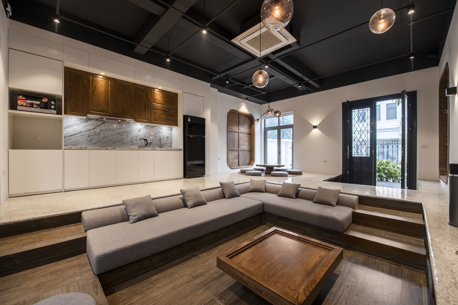 Biet thu phong cach kien truc Viet xua anh 2