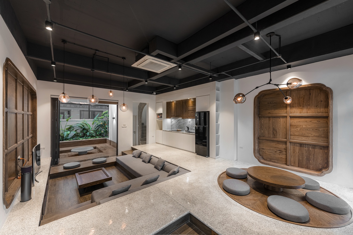 Biet thu dam net kien truc Viet xua tai Ha Noi hinh anh