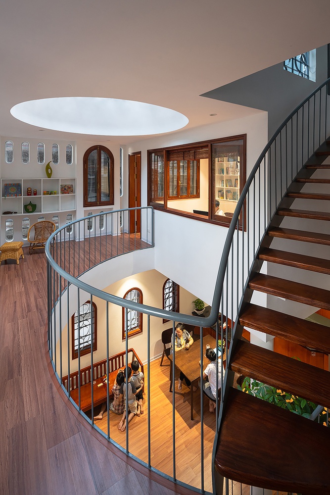 Ngôi nhà được thiết kế như thư viện nhỏ ảnh 3 Ngoi nha duoc thiet ke nhu thu vien nho anh 3