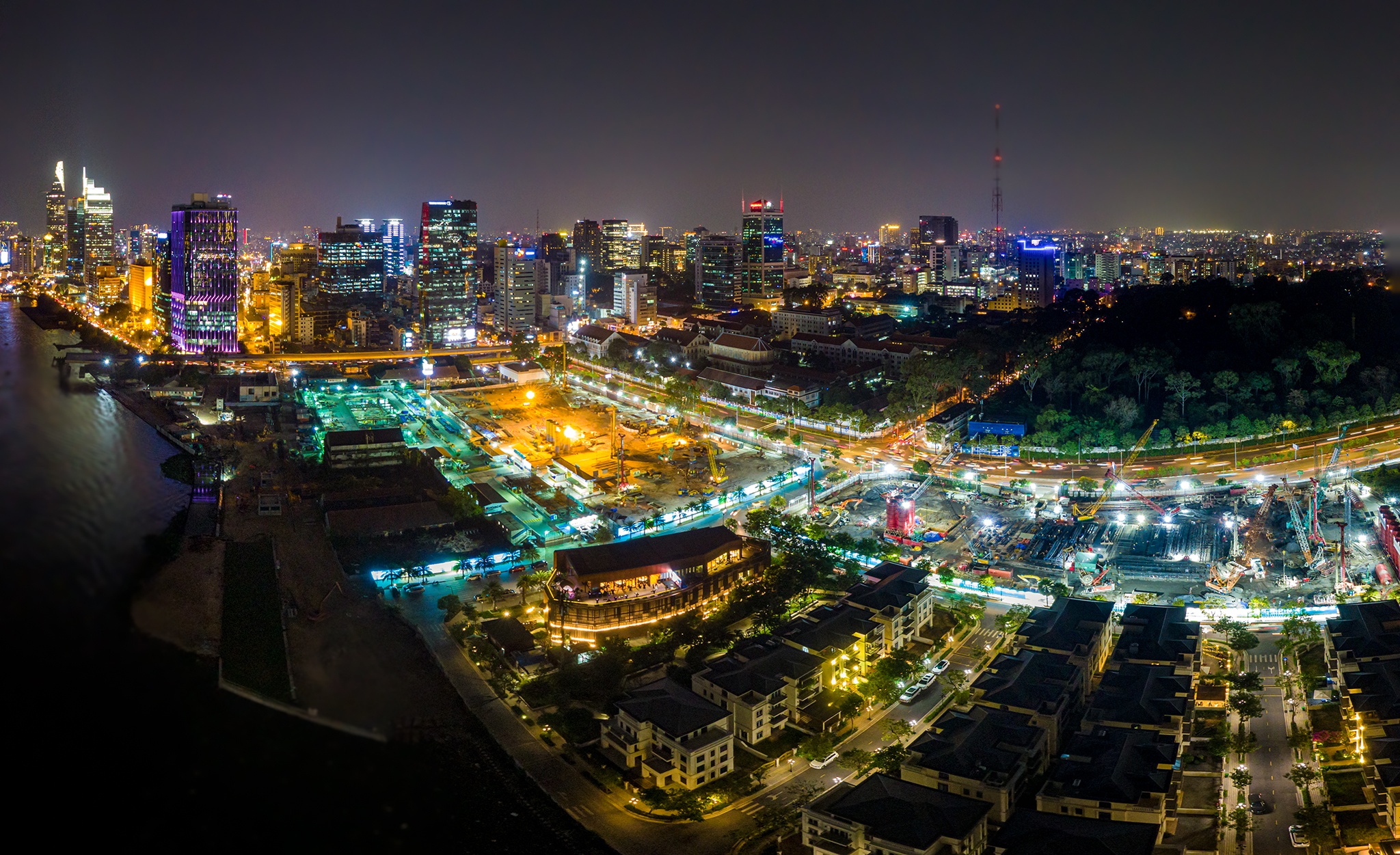 Hien trang khu can ho hang sang gia 423 trieu dong/m2 tai quan 1 hinh anh