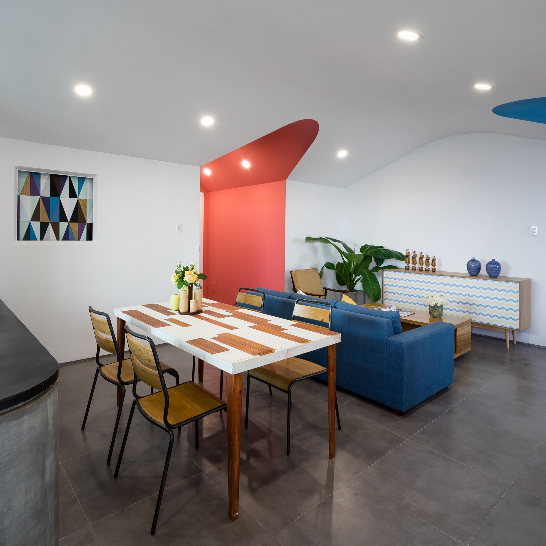 thiet ke can ho 2 phong ngu tre trung anh 3