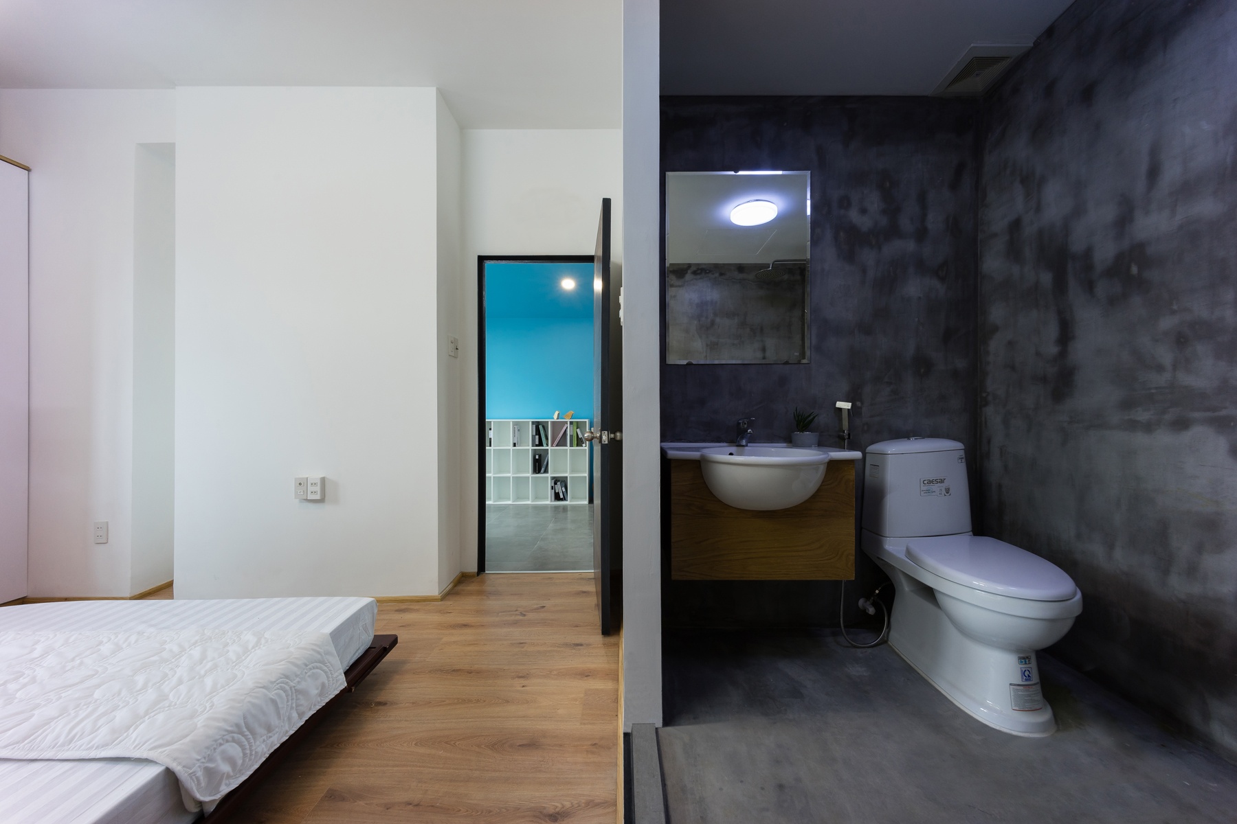 thiet ke can ho 2 phong ngu tre trung anh 10