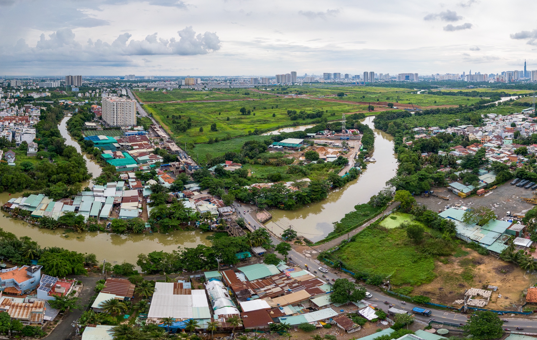 du an bat dong san dung hinh khu Rach Chiec anh 1