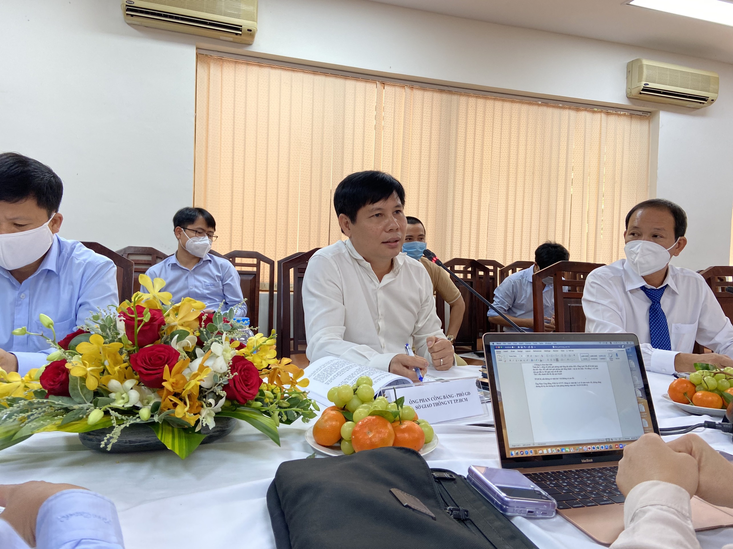 Ap luc giao thong khi San bay Long Thanh anh 1