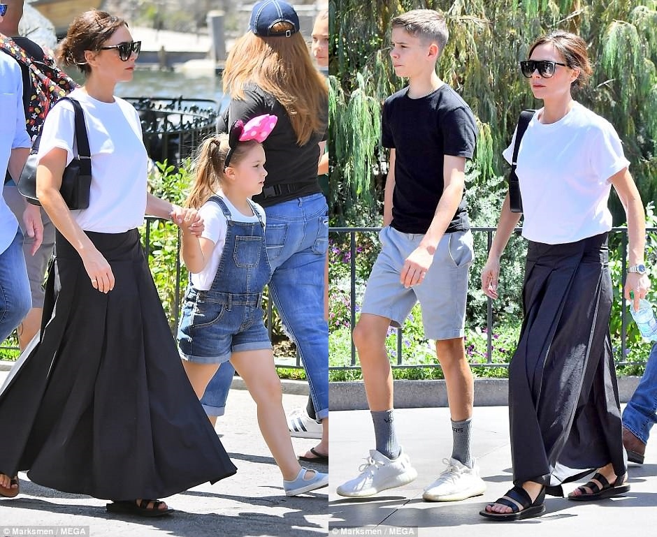 con gai David Beckham anh 8