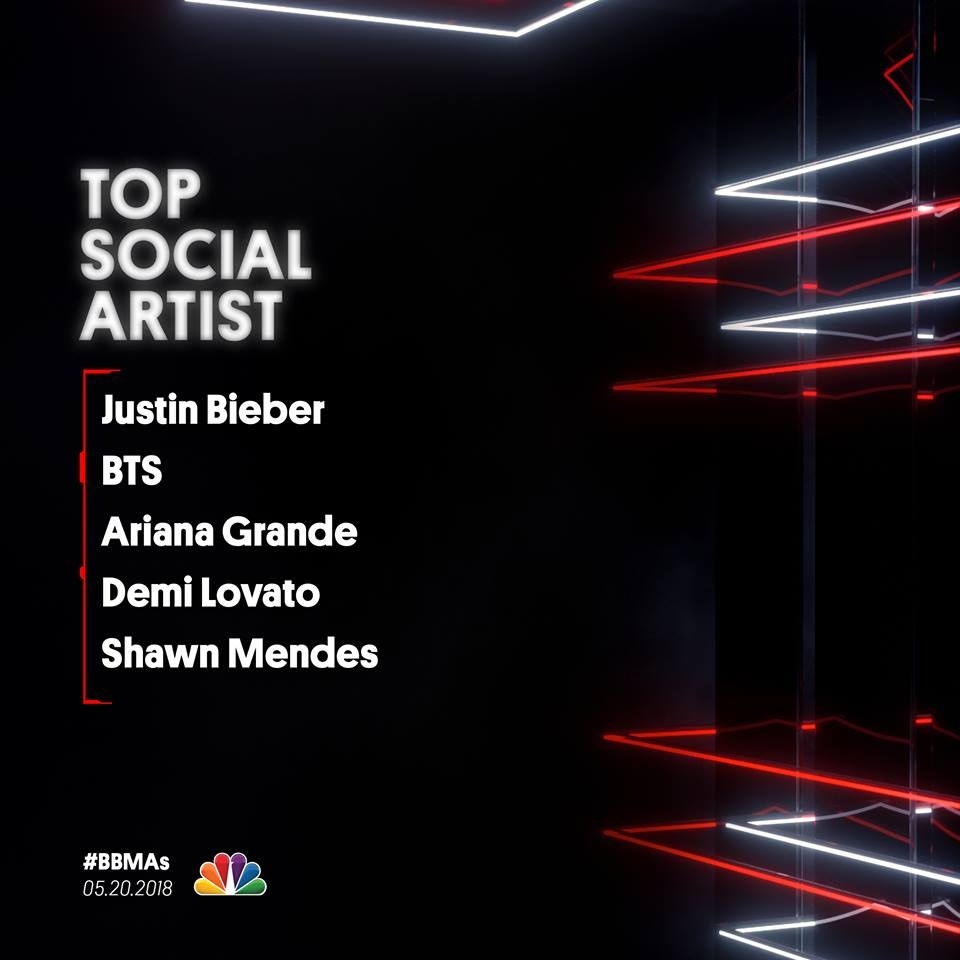 BTS đề cử Billboard Music Awards 2018 ảnh 1 BTS de cu Billboard Music Awards 2018 anh 1