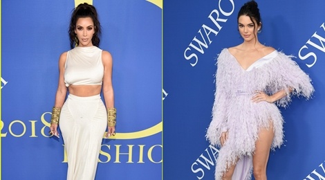 Chi em Kim Kardashian lan at nhan sac cac sieu mau Victoria's Secret hinh anh