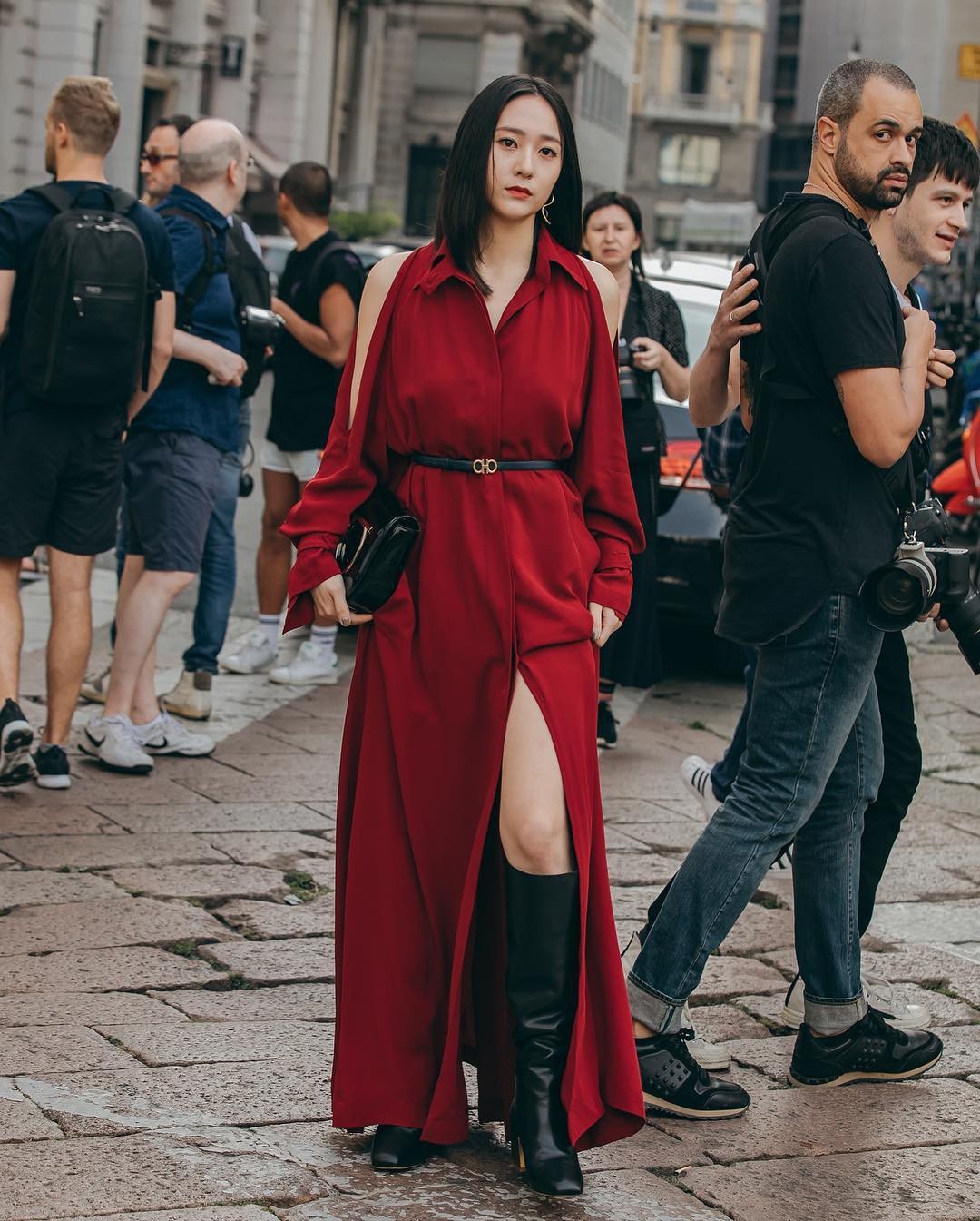 hinh anh Krystal tuan le thoi trang milan anh 2