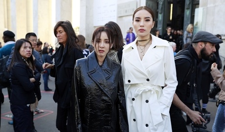 Hoa hau Ky Duyen bat ngo lan luot khi do sac Dara (2NE1) hinh anh