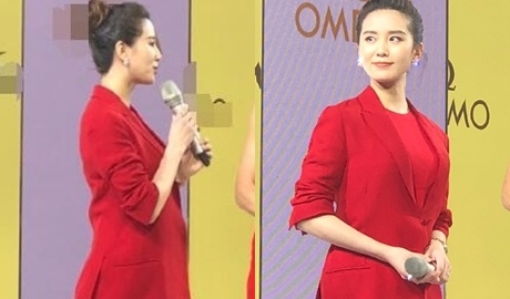 Luu Thi Thi xuat hien voi vong 2 to sau tin don mang thai hinh anh