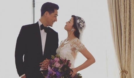 Sau 3 nam ket hon, vo chong Chau Du Dan lan dau khoe anh cuoi hinh anh