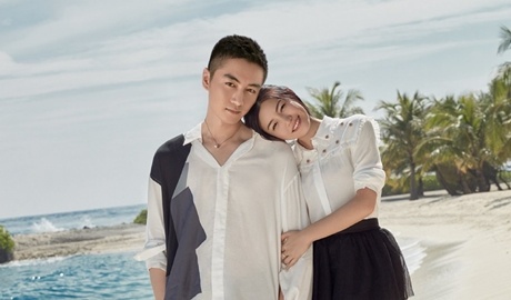 'Tieu Long Nu' Tran Nghien Hy va chong tre ham nong hon nhan hinh anh