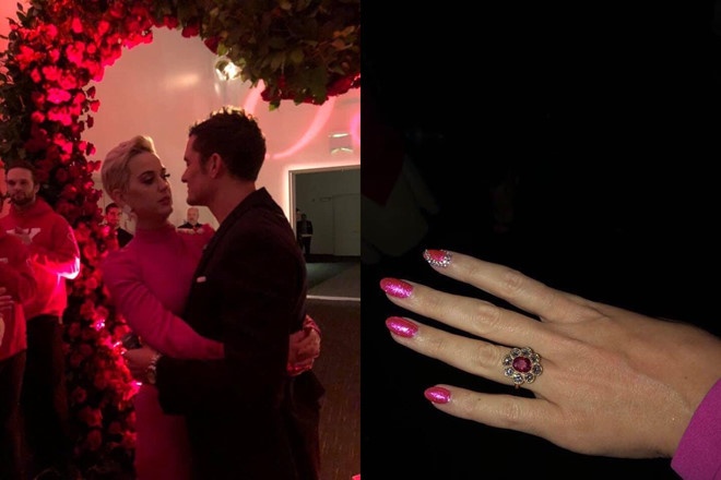 Katy Perry và Orlando Bloom định tổ chức tiệc đính hôn hoành tráng sau Valentine ảnh 1 Katy Perry va Orlando Bloom dinh to chuc tiec dinh hon hoanh trang sau Valentine anh 1