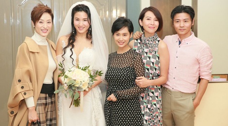 Dan sao Hong Kong den mung le cuoi con gai cua 'Nhat ty vo hiep' hinh anh