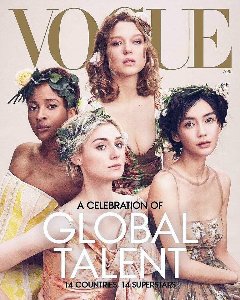 Angelababy len bia Vouge My anh 1