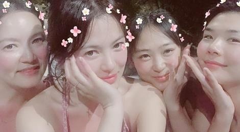 Song Hye Kyo xinh dep, vui ve quay ben ban be o Thai Lan hinh anh