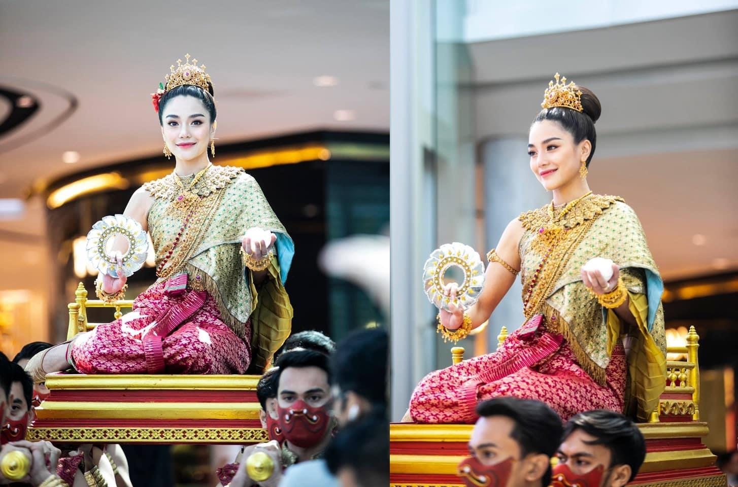 Sao Thai Lan trong Le hoi Songkran anh 10