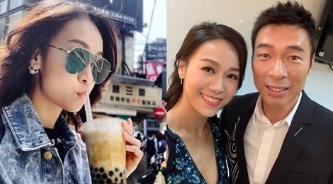 A hau Hong Kong khoe anh vui ve o My sau clip ngoai tinh tren taxi hinh anh