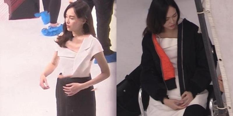 Duong Yen mang thai anh 2